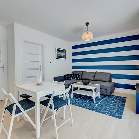 Apartament Na Fali - Morski , Błękity , Marynarski